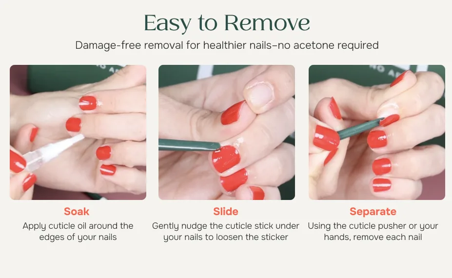 How Can You Gently Remove Loosened Gel Polish Without Damaging Nails