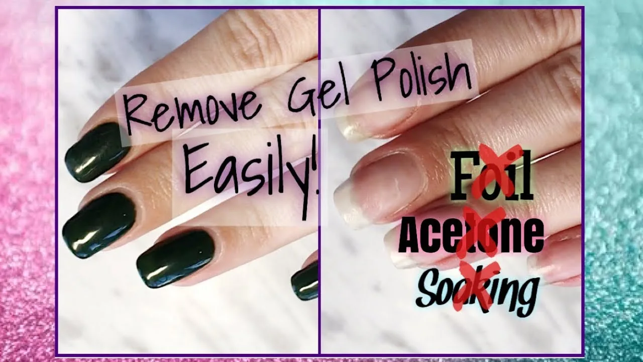 How do you remove gel nail polish without acetone How do you remove gel nail polish without acetone