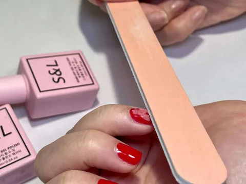 How Do You Safely File Down the Top Coat of Gel Nails