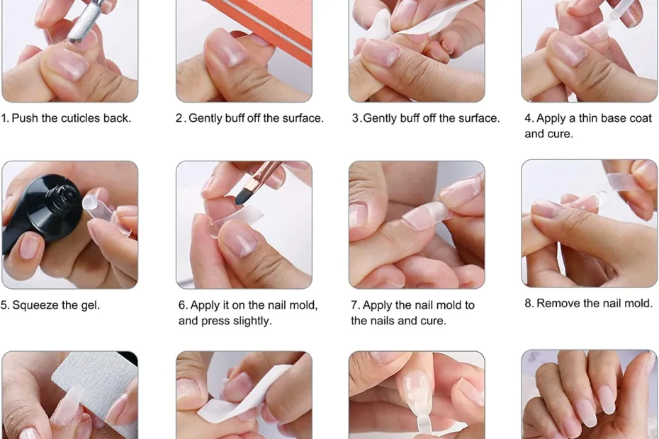 How long does a gel nail application and curing process take
