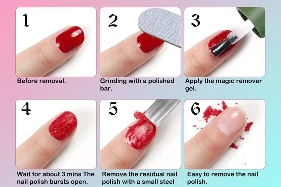 What Are the Steps to Erase Gel Nail Polish Using the Soaking Method