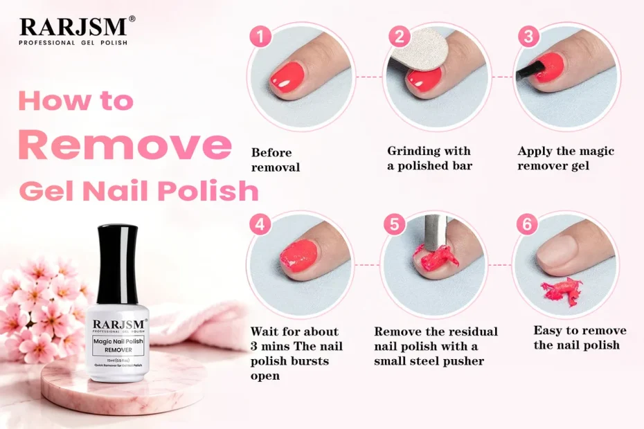 What is the Easiest Way to Remove Gel Nail Polish at Home